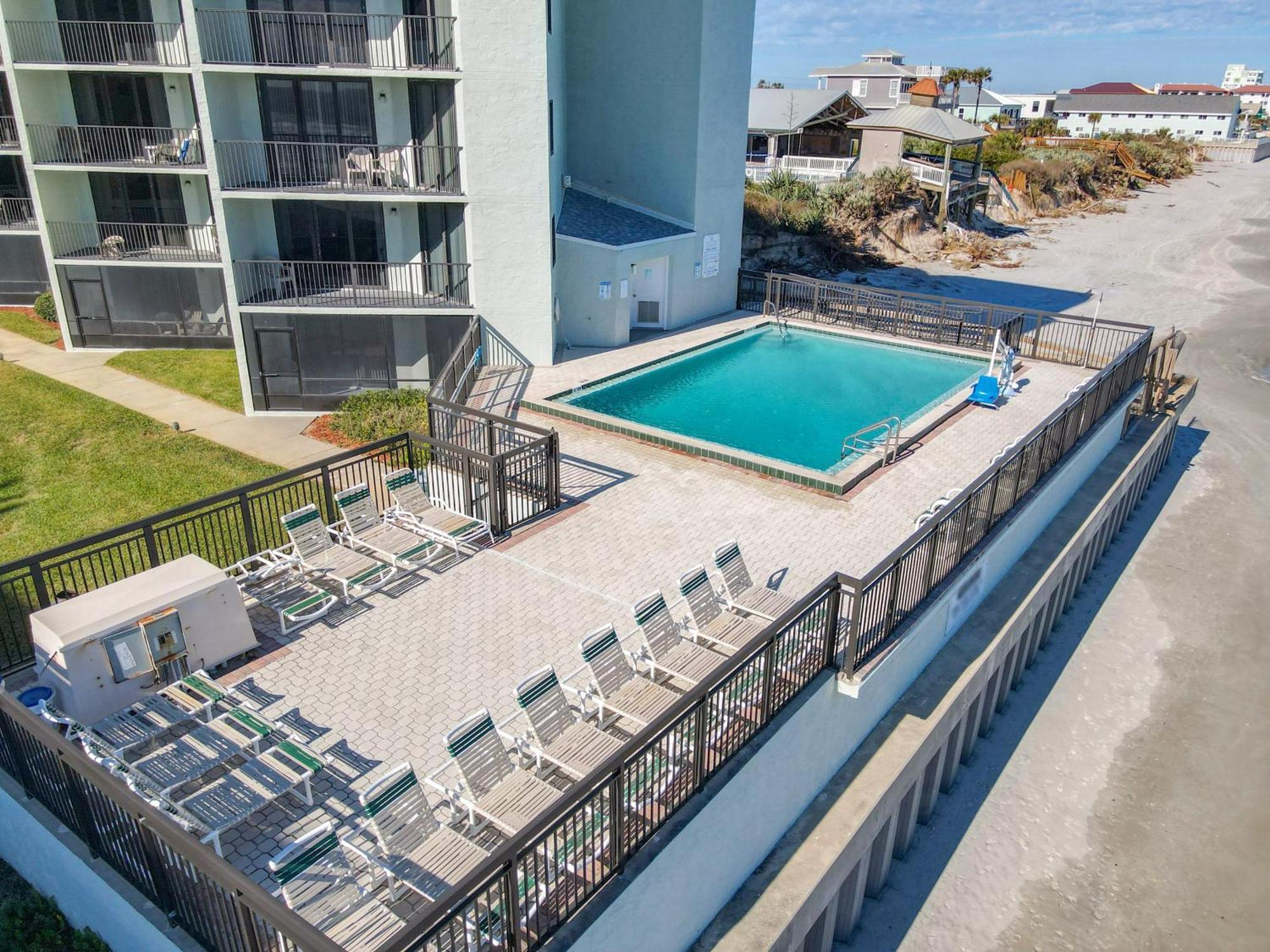 Ocean View With A Beachfront Pool At Ocean Trillium Condo ~ 702 뉴스머나비치 외부 사진